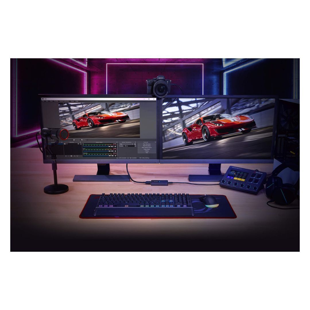 AVerMedia Live Streamer CAP 4K for DSLR Quality Streams with CamEngine App Support