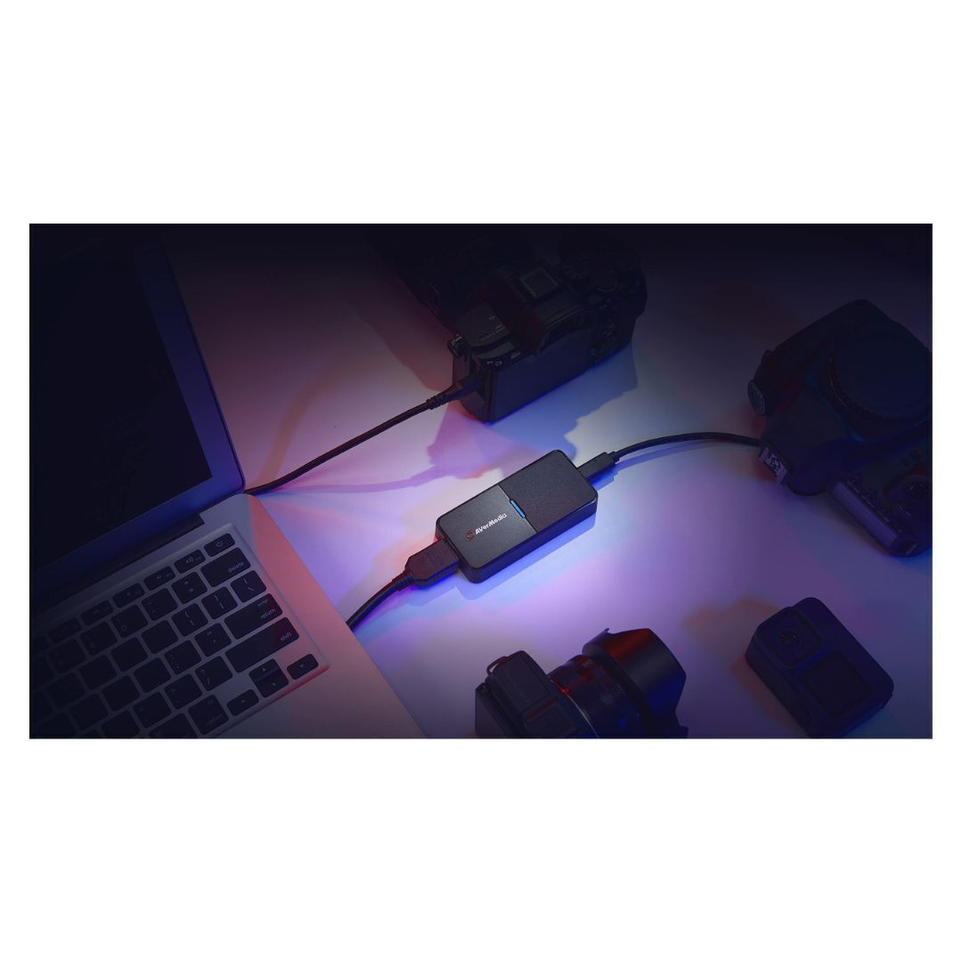 AVerMedia Live Streamer CAP 4K for DSLR Quality Streams with CamEngine App Support