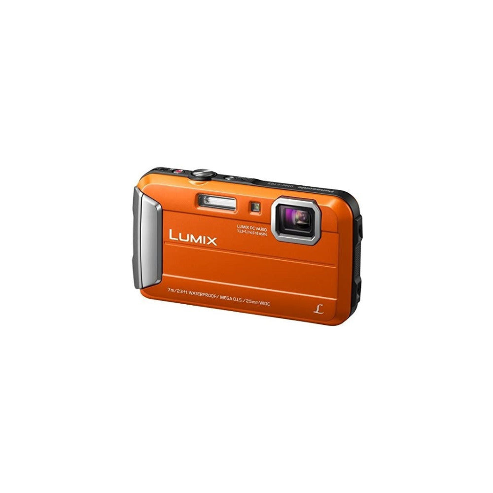 Panasonic LUMIX TS25 16MP Waterproof Digital Camera with 4x Optical Zoom (Orange)