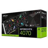PNY GeForce RTX 4070 12GB XLR8 Gaming VERTO EPIC-X RGB Triple Fan DLSS 3 Graphics Card