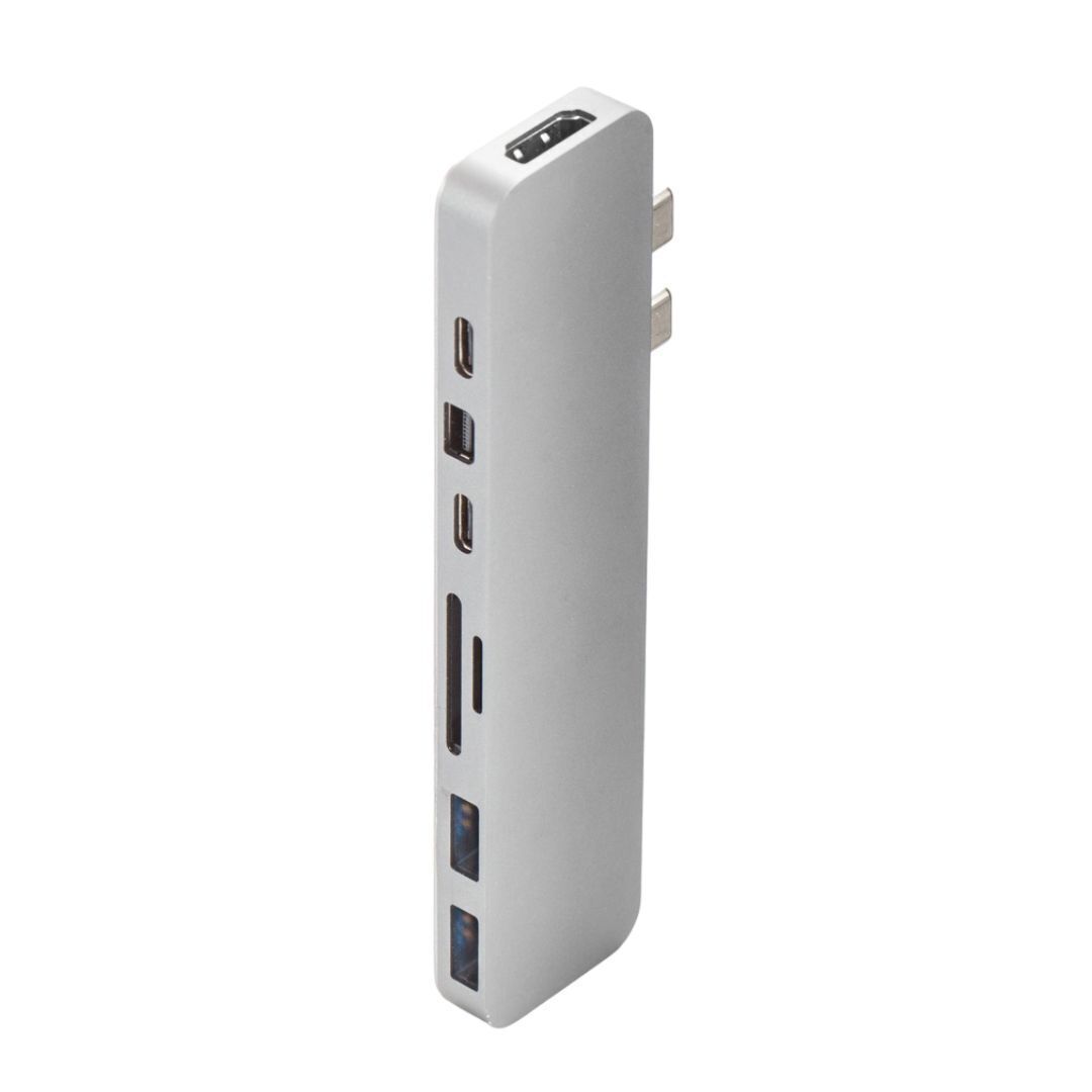 Hyper HyperDrive PRO 8-in-2 USB Type-C Hub for MacBook Pro and Air Laptops (Space Gray)