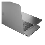 Hyper HyperDrive PRO 8-in-2 USB Type-C Hub for MacBook Pro and Air Laptops (Space Gray)