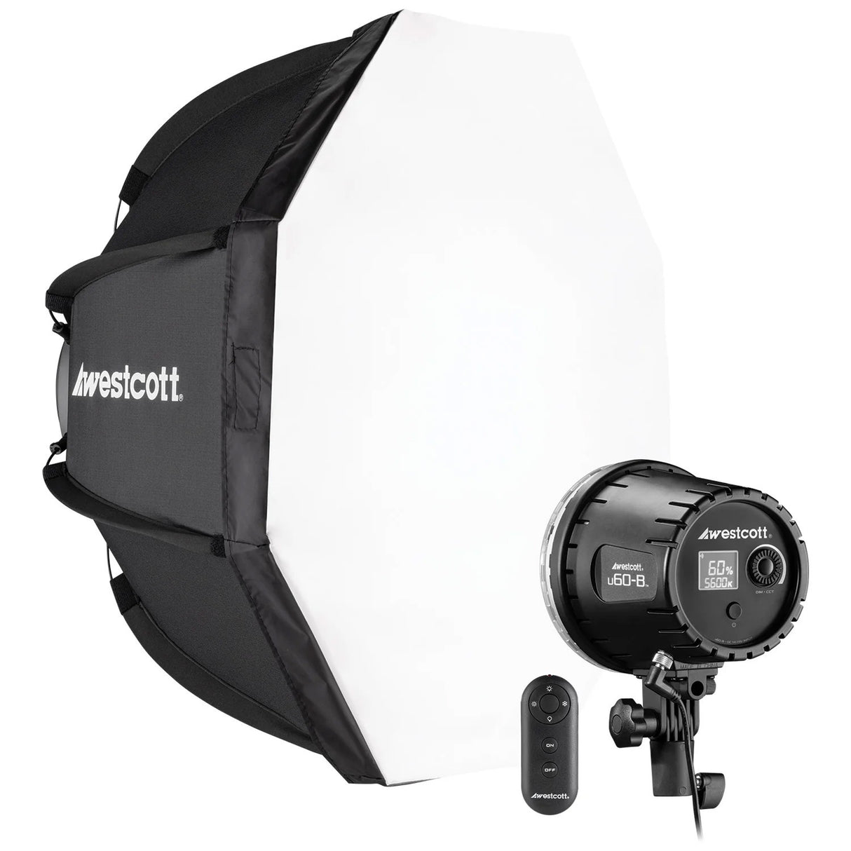 Westcott U60-B Bi-Color LED 1-Light Softbox Kit (60W)