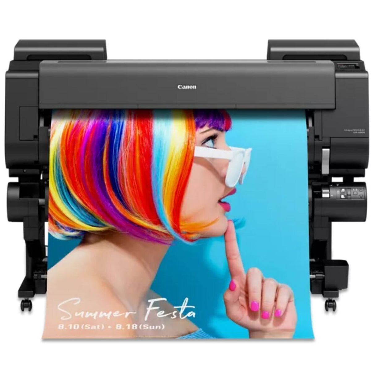 Canon imagePROGRAF GP-4000 44-Inch 10-Color Plus Fluorescent Pink Ink Large Format Printer