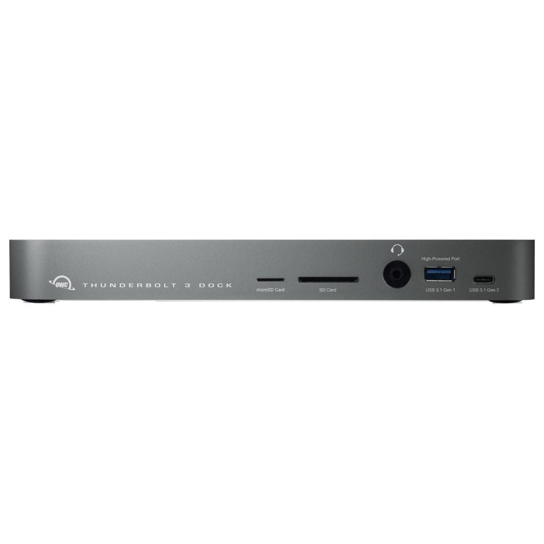 OWC 14-Port Thunderbolt Dock with Dock Ejector for Thunderbolt 3 Windows Pcs or Mac (Space Gray)