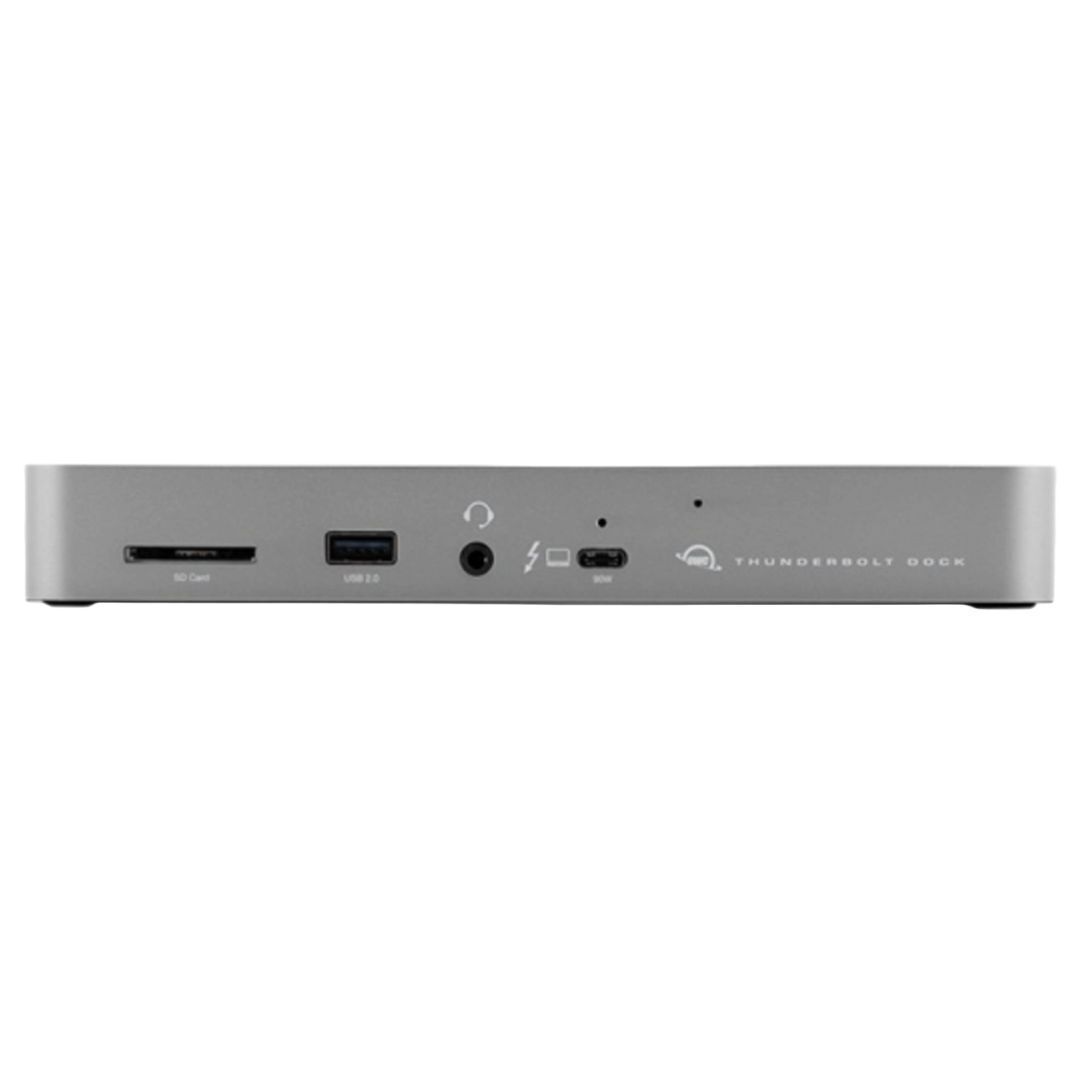 OWC 11-Port Thunderbolt Dock with 4 Ports, 4 USB Ports, and Ethernet for Thunderbolt 3 Mac or PC