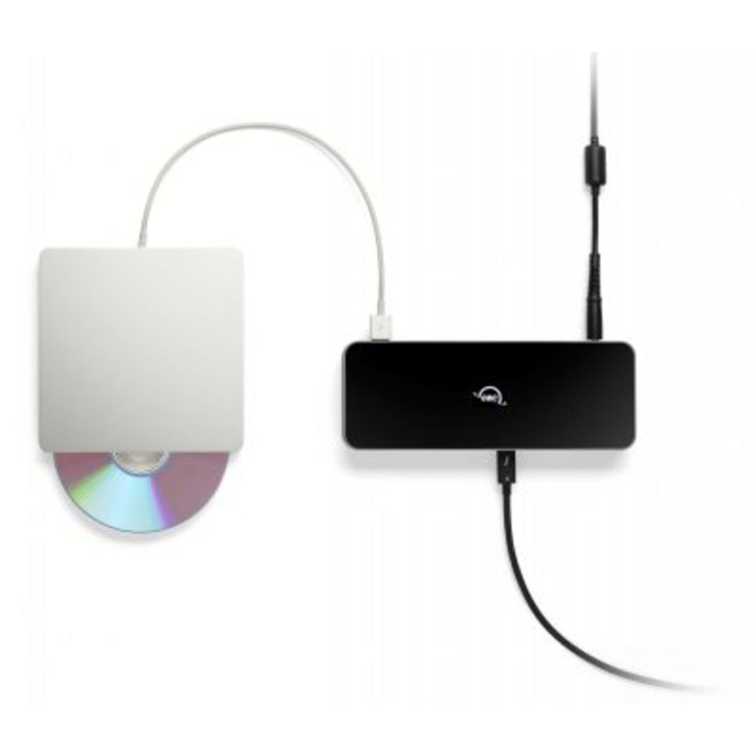 OWC 11-Port Thunderbolt Dock with 4 Ports, 4 USB Ports, and Ethernet for Thunderbolt 3 Mac or PC