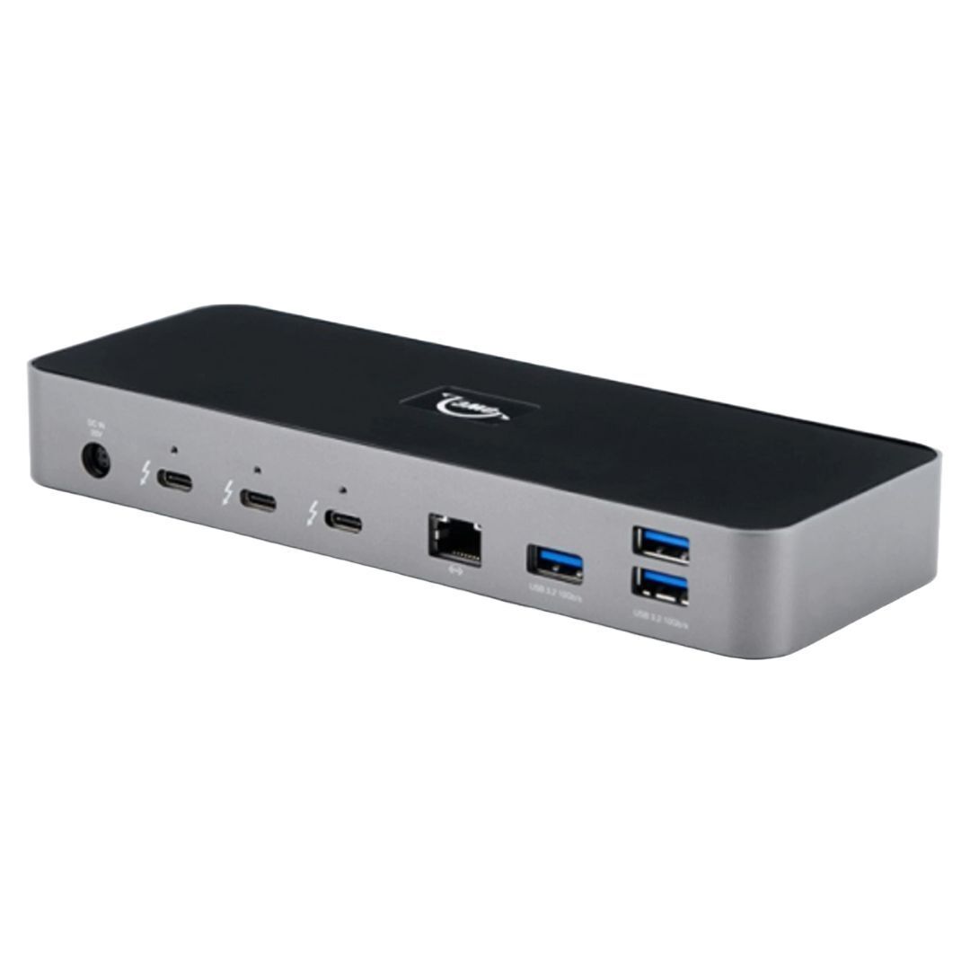 OWC 11-Port Thunderbolt Dock with 4 Ports, 4 USB Ports, and Ethernet for Thunderbolt 3 Mac or PC