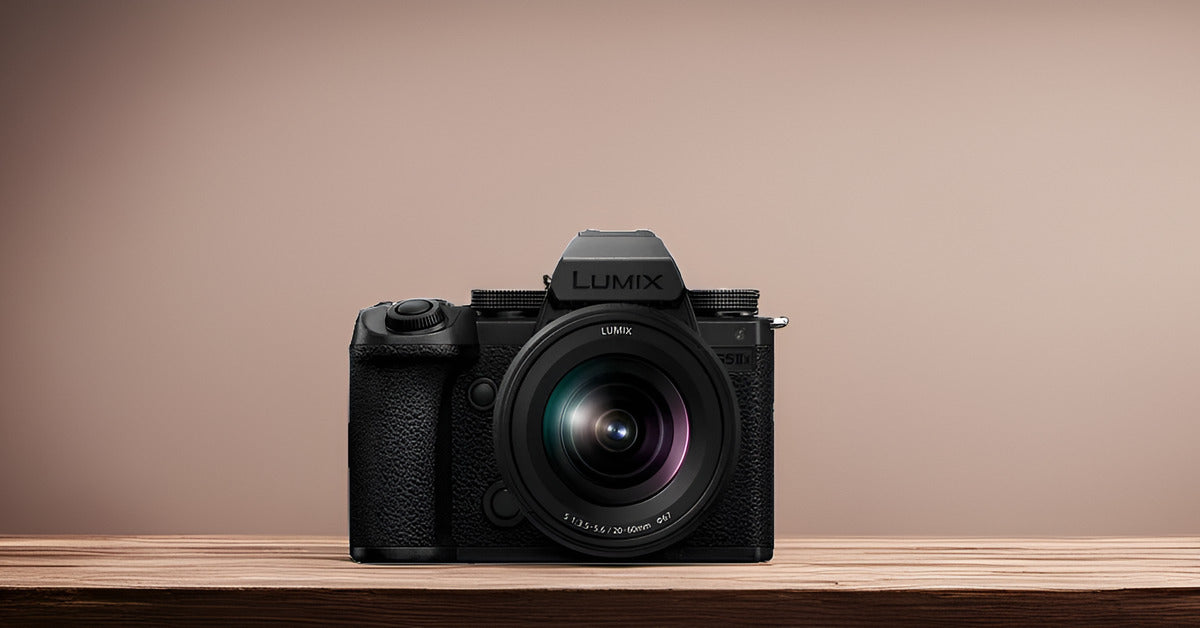 Panasonic LUMIX S5 IIX 24.2MP Full Frame Mirrorless Camera with LUMIX S Series 85mm Lens Bundle