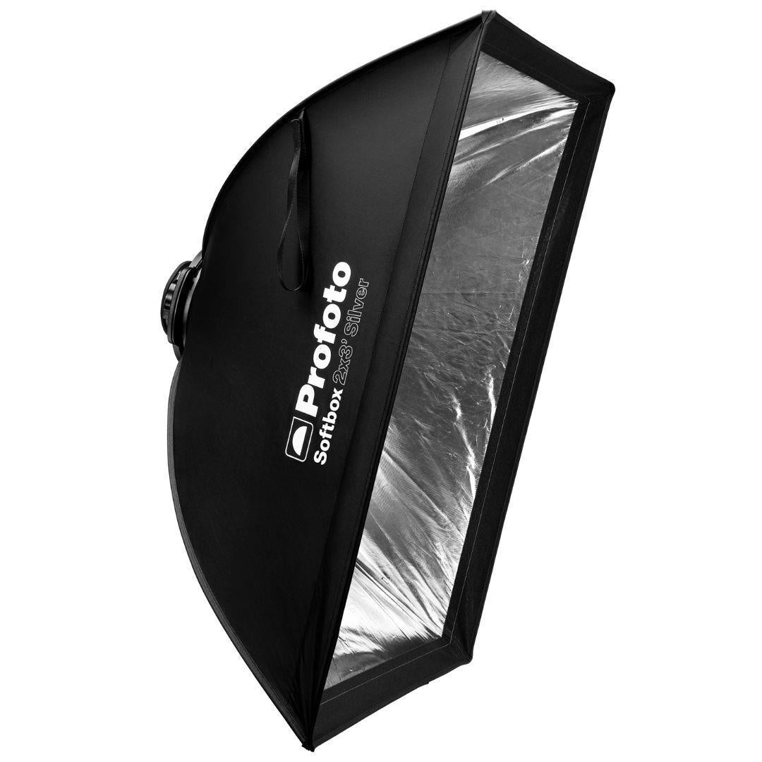 Profoto 2 x 3-Feet Softbox Rectangular Soft Light with Precision (Silver)