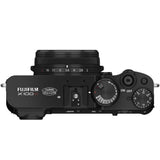 FUJIFILM X100VI Digital Camera with AF Algorithm and Deep Learning AI Technology (Black)