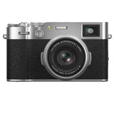 FUJIFILM X100VI Digital Camera with AF Algorithm and Deep Learning AI Technology (Silver)
