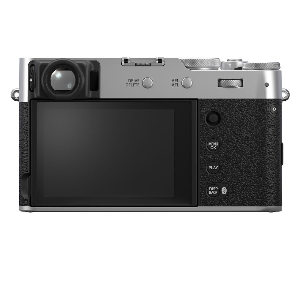 FUJIFILM X100VI Digital Camera with AF Algorithm and Deep Learning AI Technology (Silver)