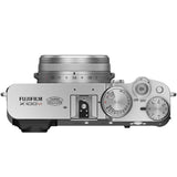 FUJIFILM X100VI Digital Camera with AF Algorithm and Deep Learning AI Technology (Silver)