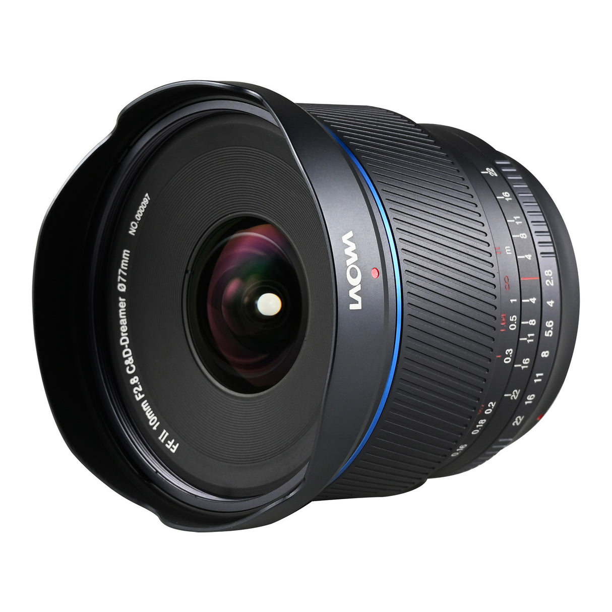 Laowa 10mm f/2.8 Zero-D Full-Frame Lens with Ultra Wide-Angle View (Canon RF with Manual Focus)