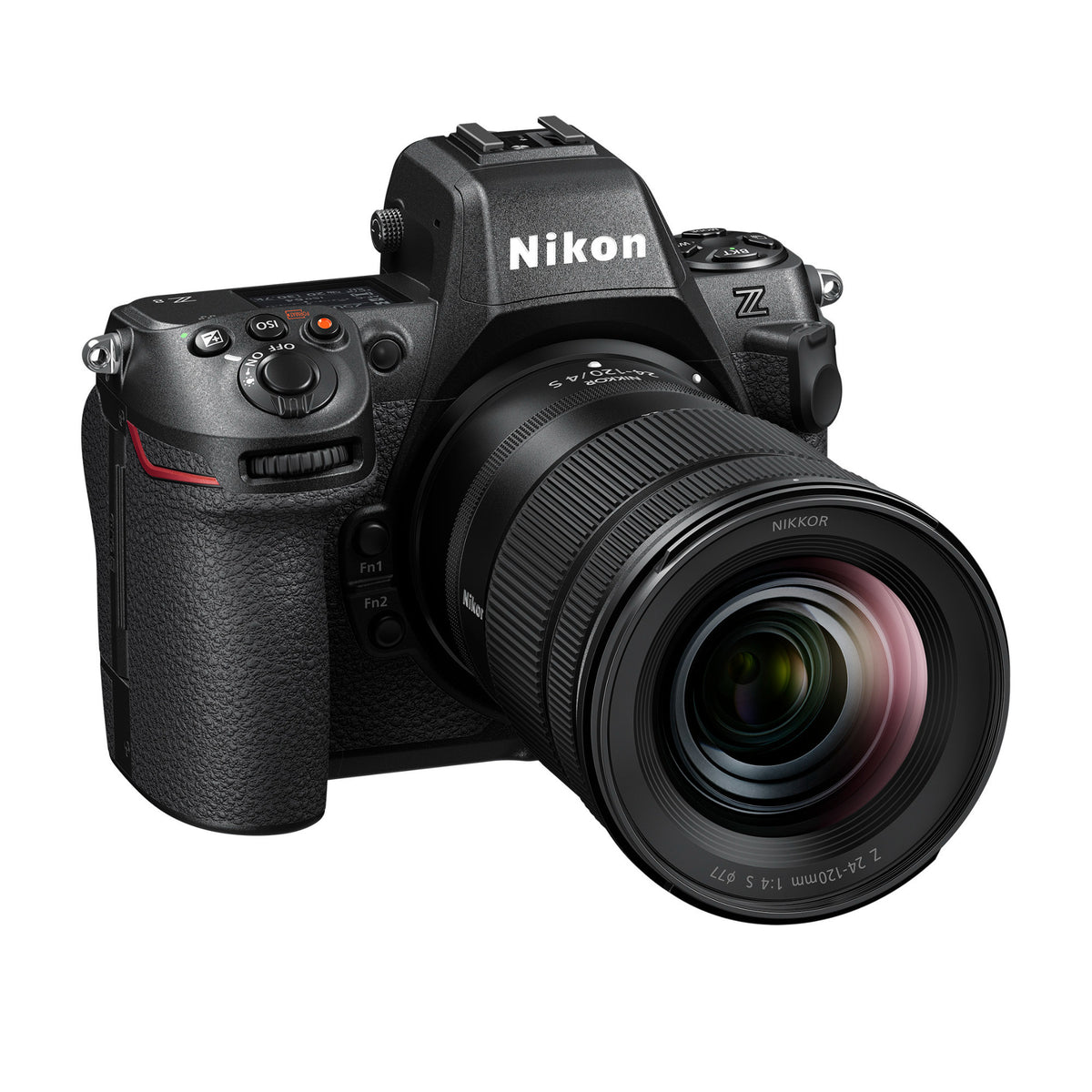 NIKON Z8 Mirrorless Camera with 24-120mm f/4 Lens - Full-Frame Sensor and Nikon FTZ II Mount Adapter