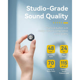 Hollyland LARK M2 DUO 2-Person Wireless Combo Microphone System (Shine Charcoal)