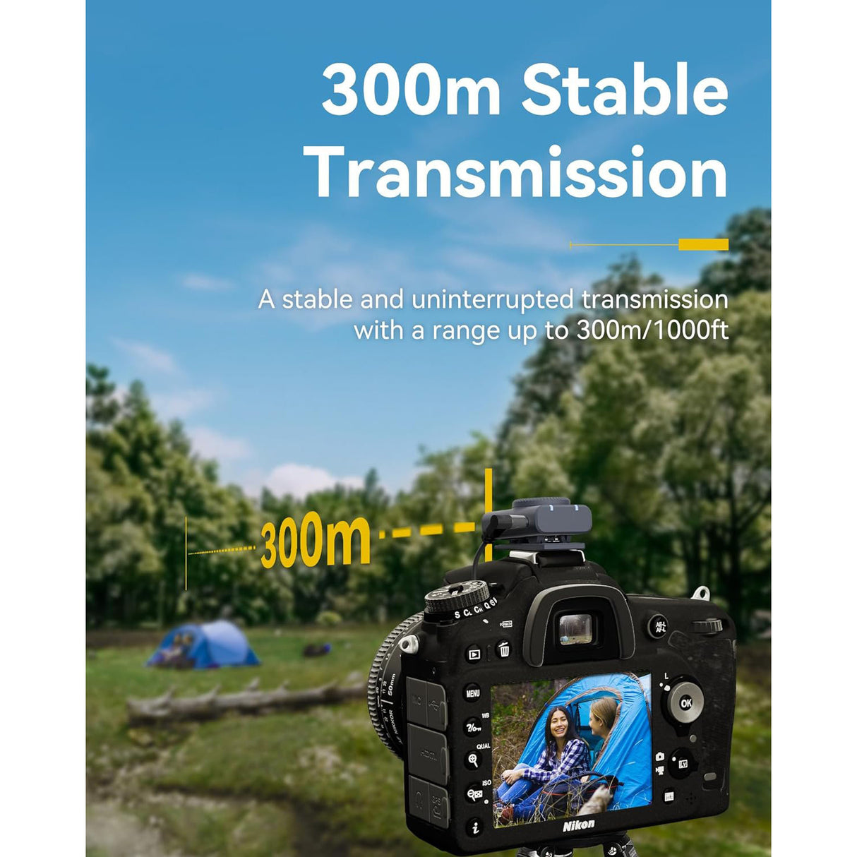 Hollyland LARK M2 DUO 2-Person Wireless Camera-Mount Microphone System (2.4 GHz, Shine Charcoal)