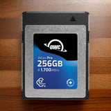 OWC 256GB Atlas Pro CFExpress 2.0 Type B Card with Thunderbolt (USB-C) with USB 3.2 CFExpress Reader