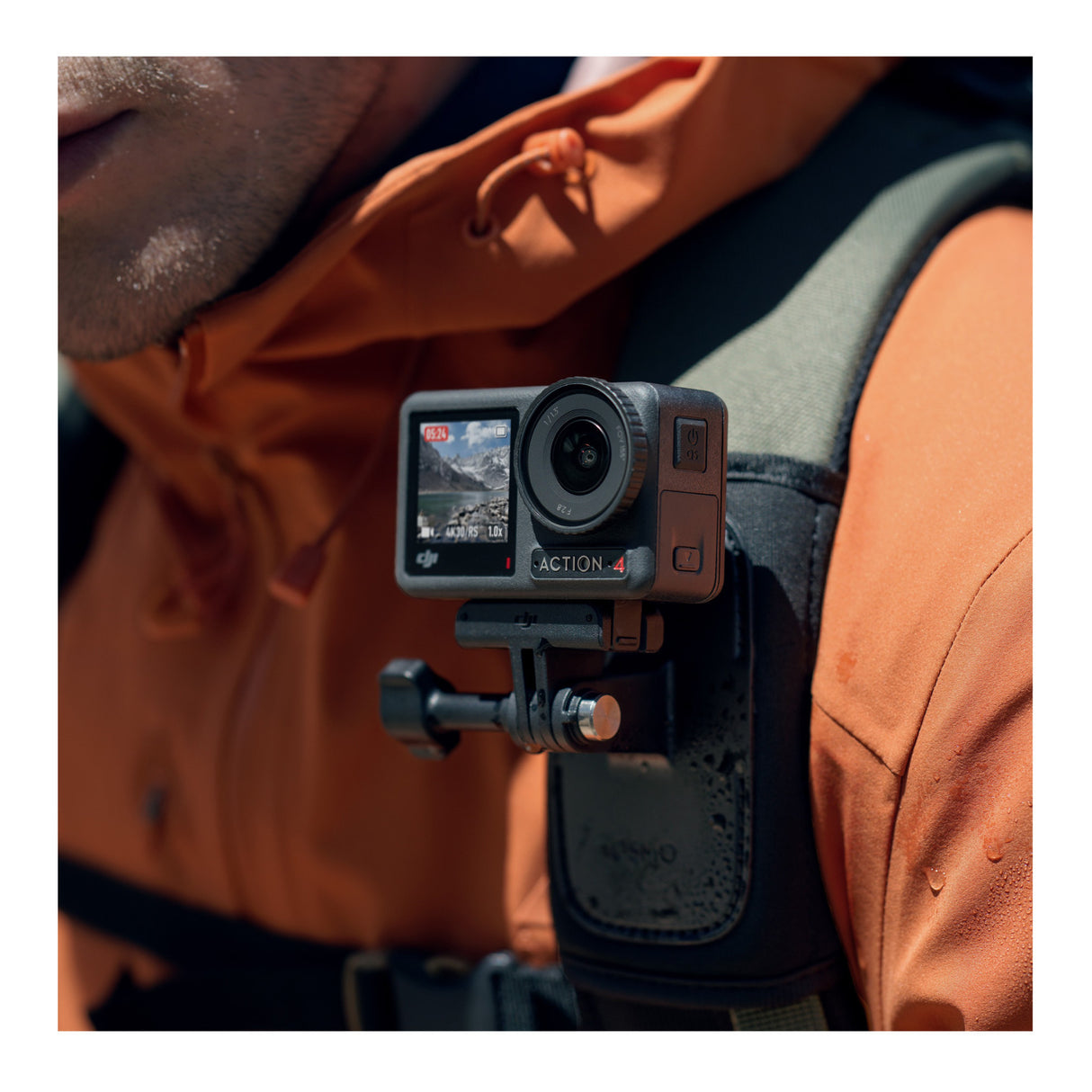 DJI Osmo Action 4 Camera Standard Combo with Kingston 64GB MicroSD Card