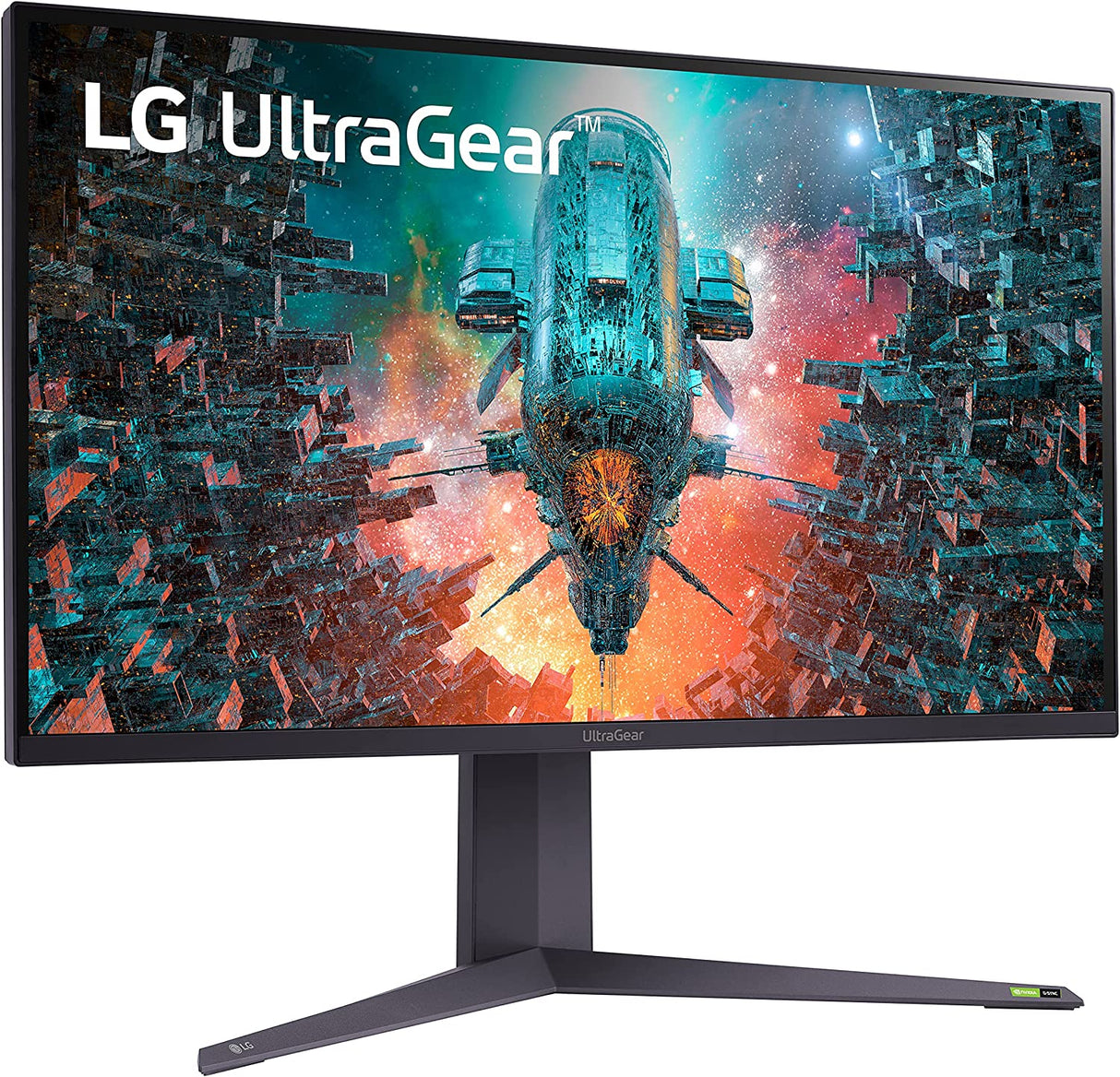 LG 32GQ950 32-Inch UltraGear UHD 4K Nano IPS HDR 1000 Monitor with G-SYNC Compatible (Refurbished)