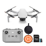 DJI Mini 2 SE Bundle with 64GB MicroSDXC Memory Card and 30-Inch Double-Sided Drone Landing Pad