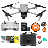 DJI Air 3 Drone Fly More Combo with RC-N2 Controller Complete Kit