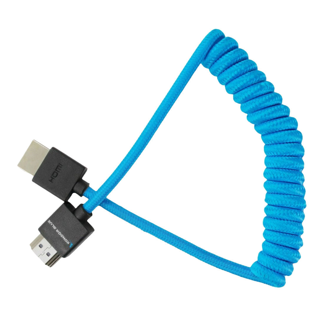 Kondor Blue Full HDMI Cable for On-Camera Monitors with High-Speed 4K and 3D Capabilities