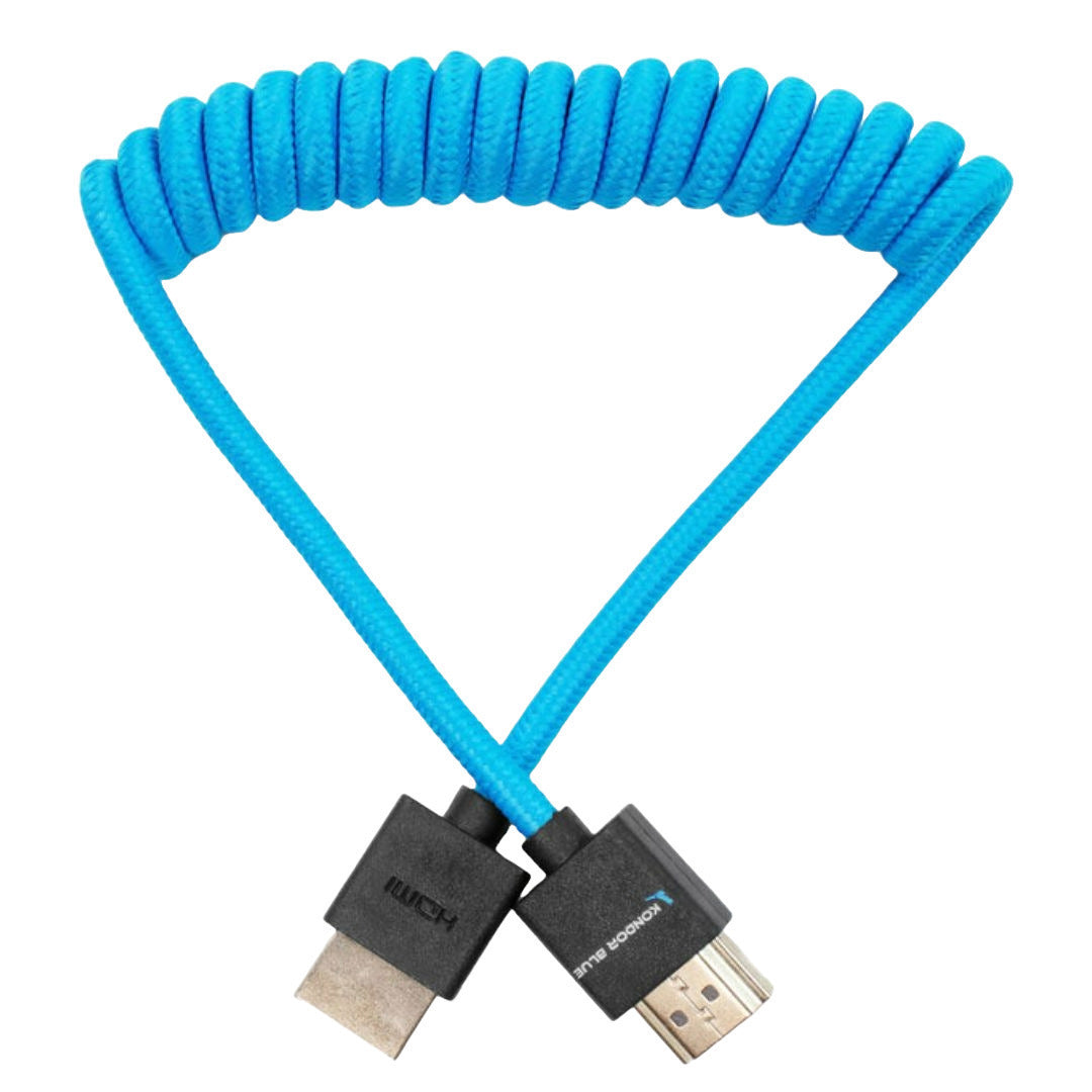 Kondor Blue Full HDMI Cable for On-Camera Monitors with High-Speed 4K and 3D Capabilities