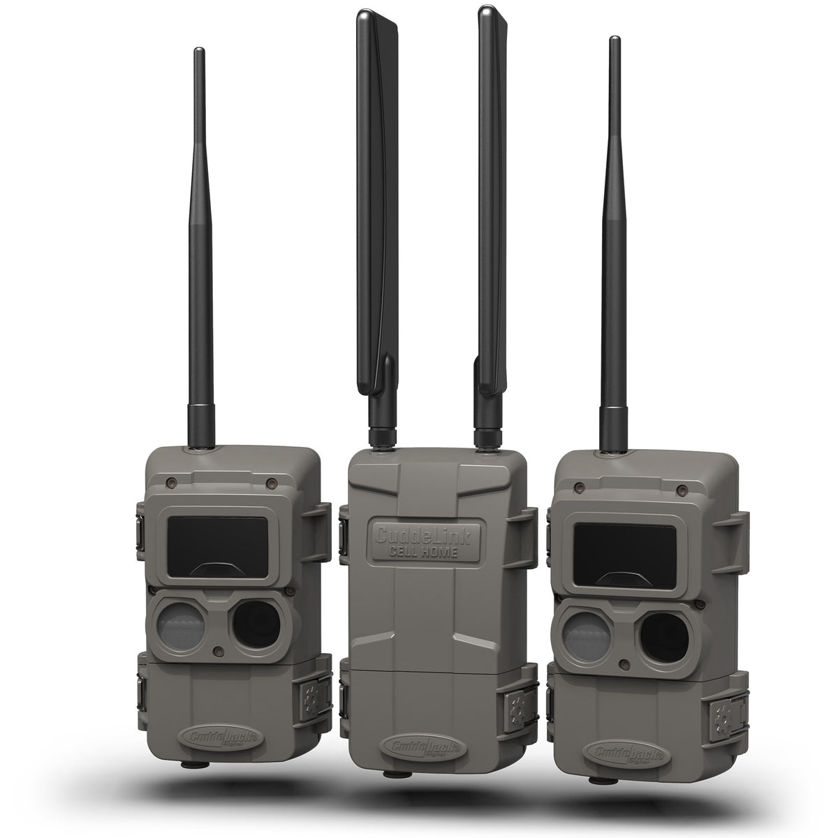 CuddeLink 2+1 Starter Kit with Cell Home and IR Remote Cameras