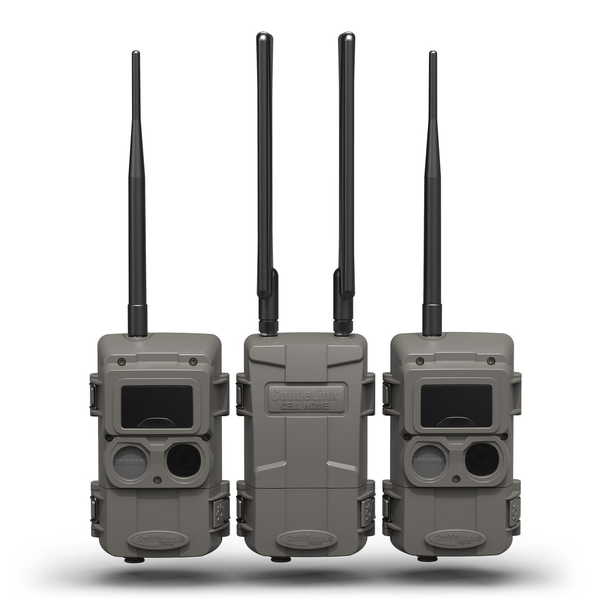CuddeLink 2+1 Starter Kit with Cell Home and IR Remote Cameras