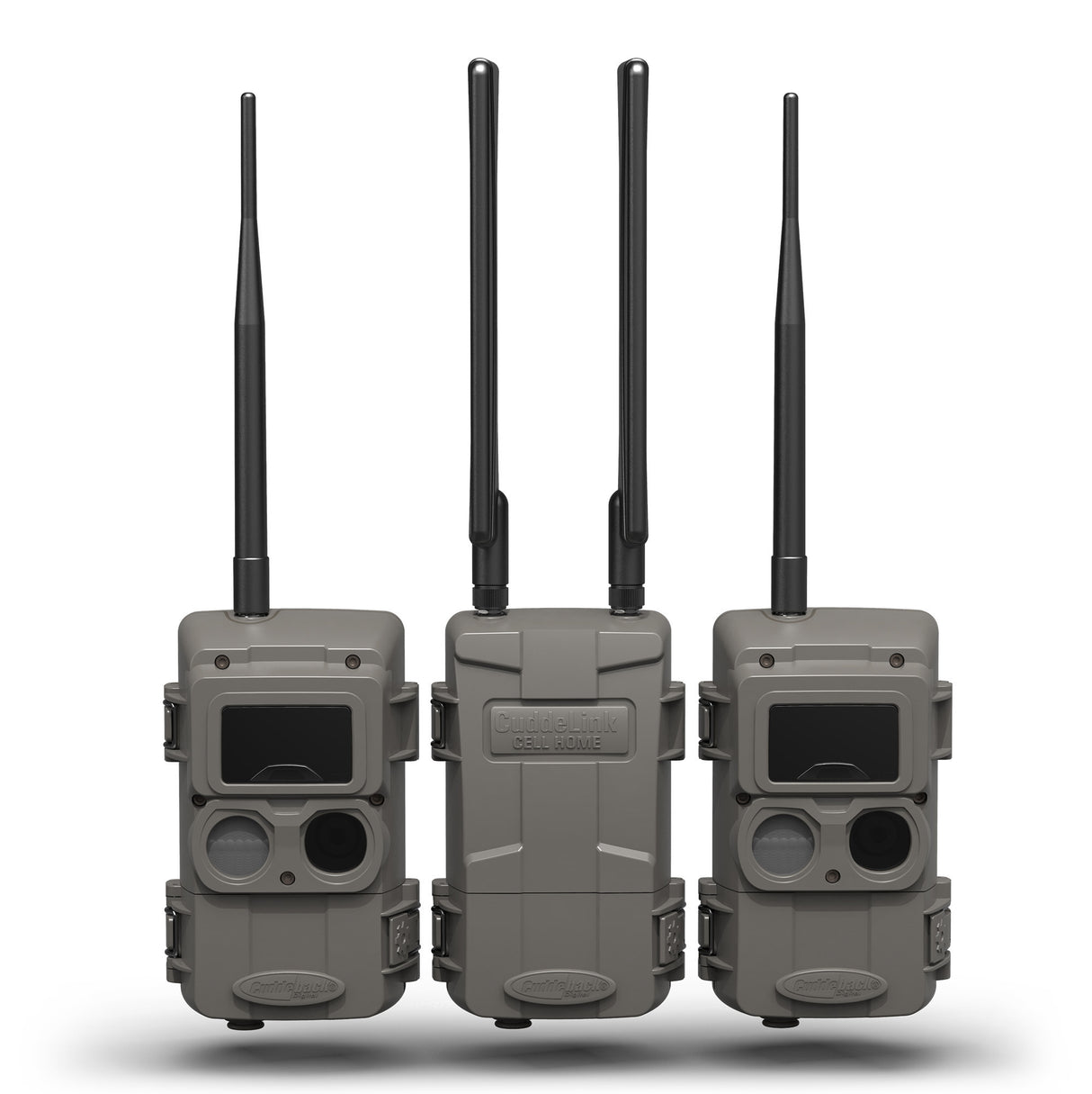 CuddeLink 2+1 Starter Kit with Cell Home and IR Remote Cameras