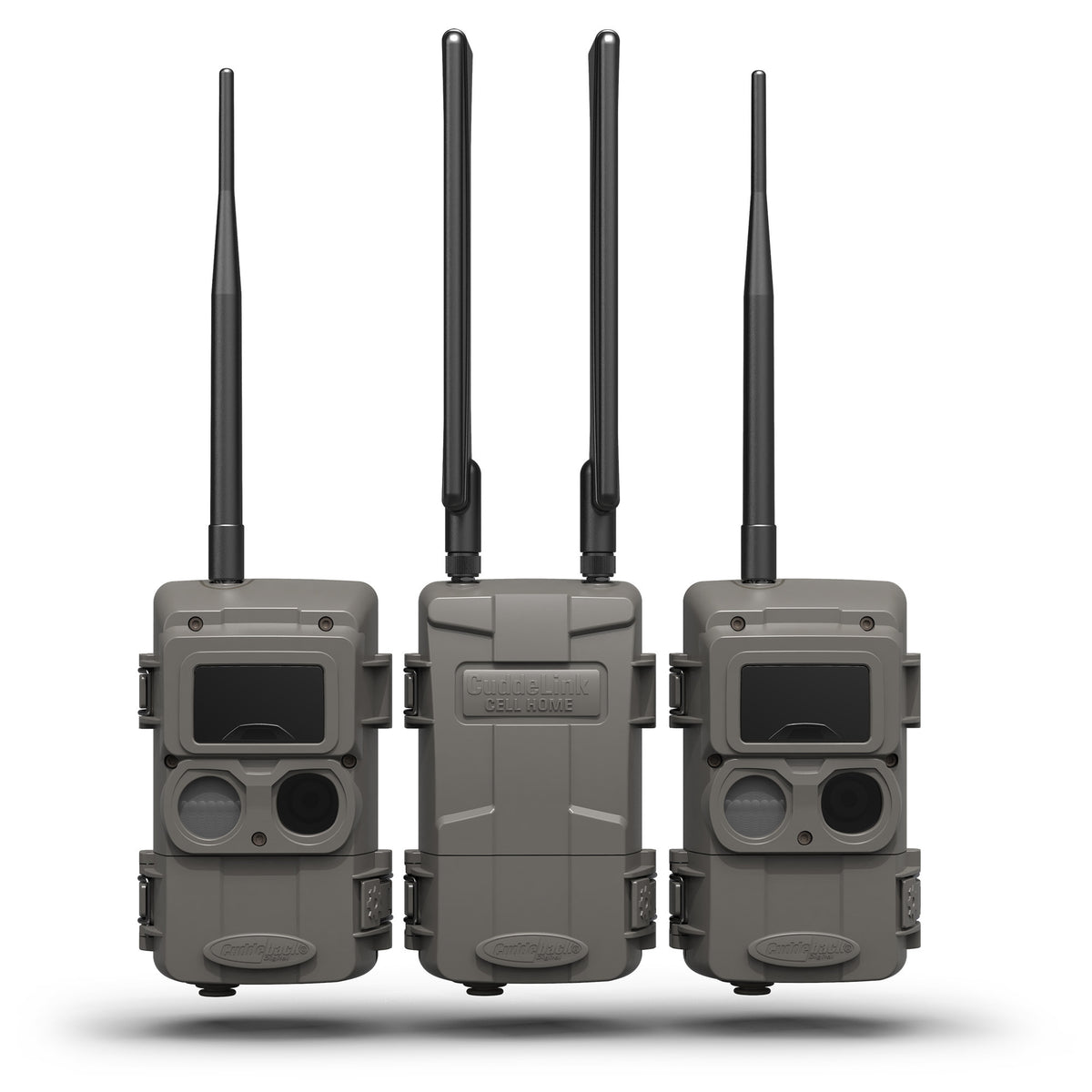 CuddeLink 2+1 Starter Kit with Cell Home and IR Remote Cameras