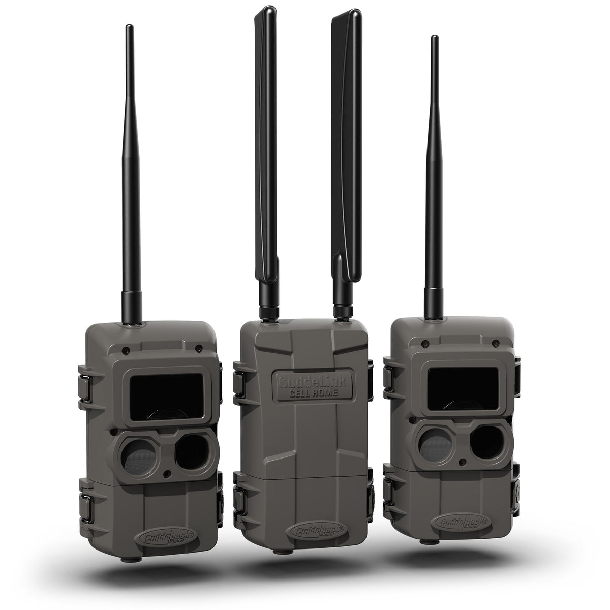 CuddeLink 2+1 Starter Kit with Cell Home and IR Remote Cameras