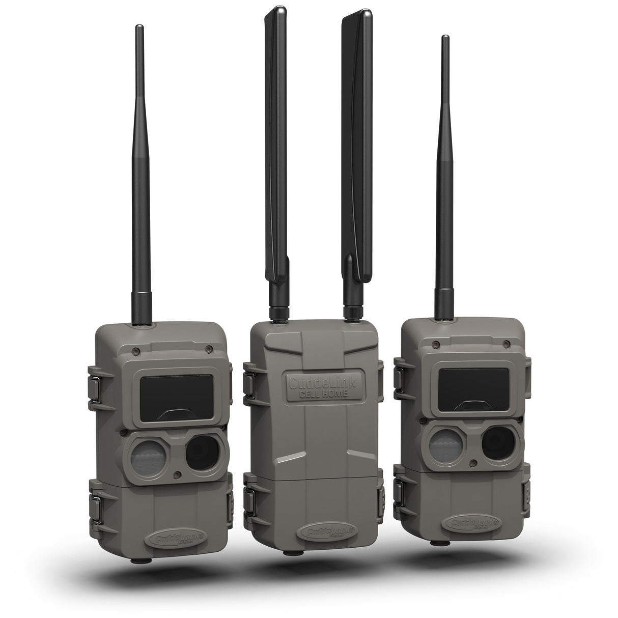 CuddeLink 2+1 Starter Kit with Cell Home and IR Remote Cameras