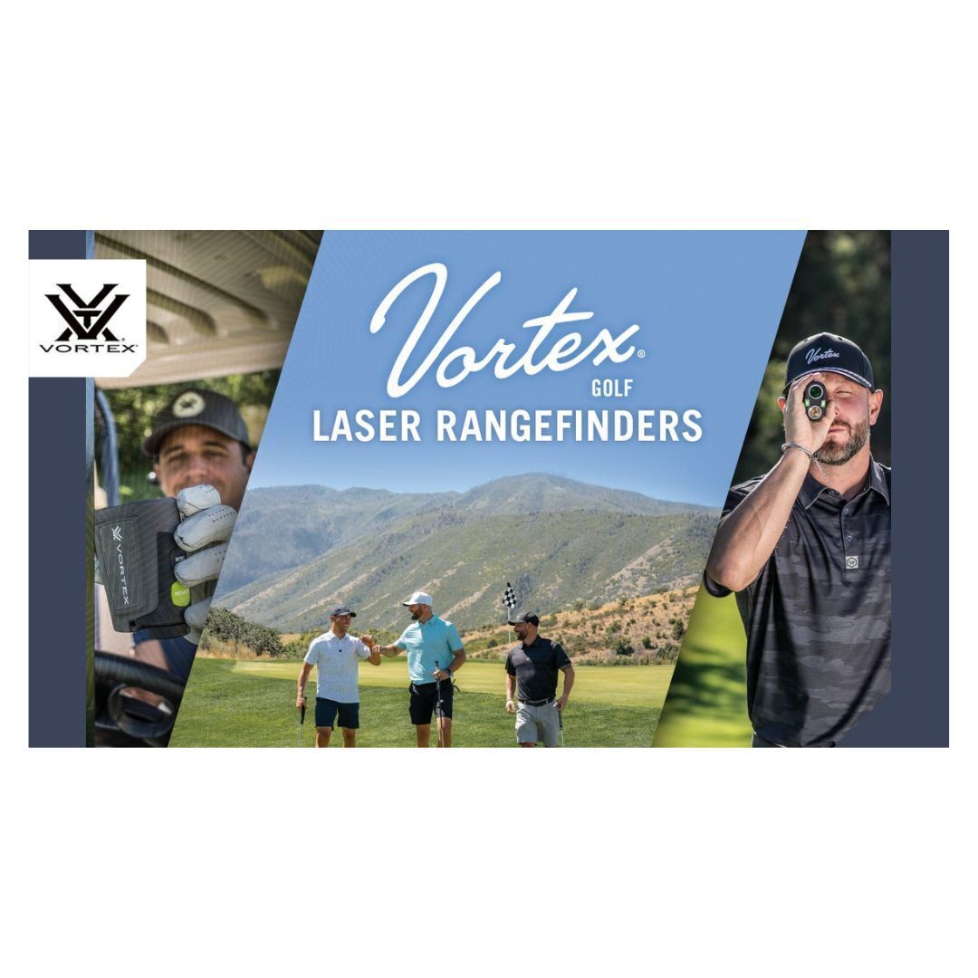 Vortex Blade Slope Golf Laser Rangefinder with Slope Mode, Clear View Optics, and Shockproof Design