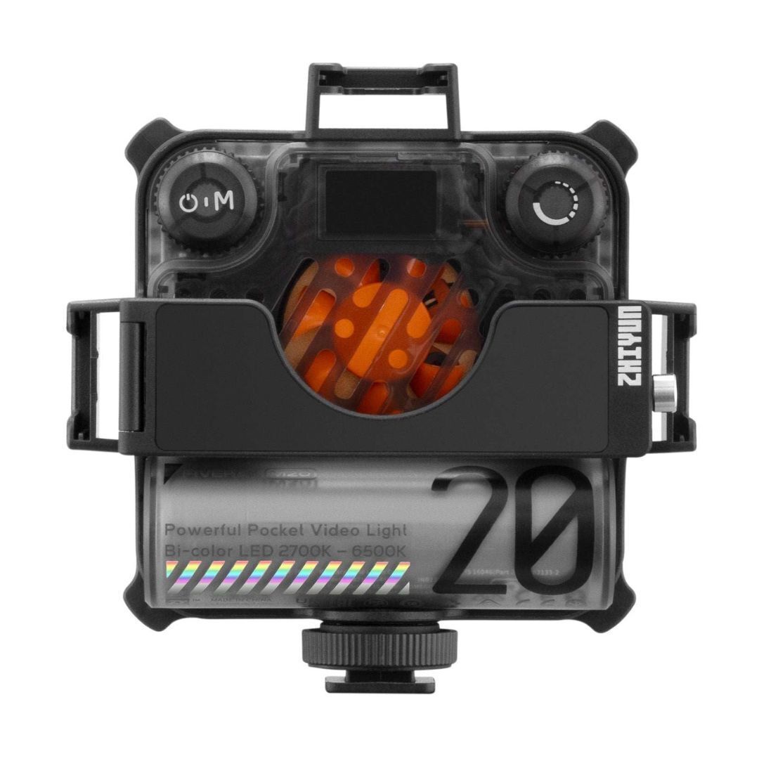 Zhiyun FIVERAY M20 Bi-Color LED Light with High CRI and Illuminance (Combo Version)