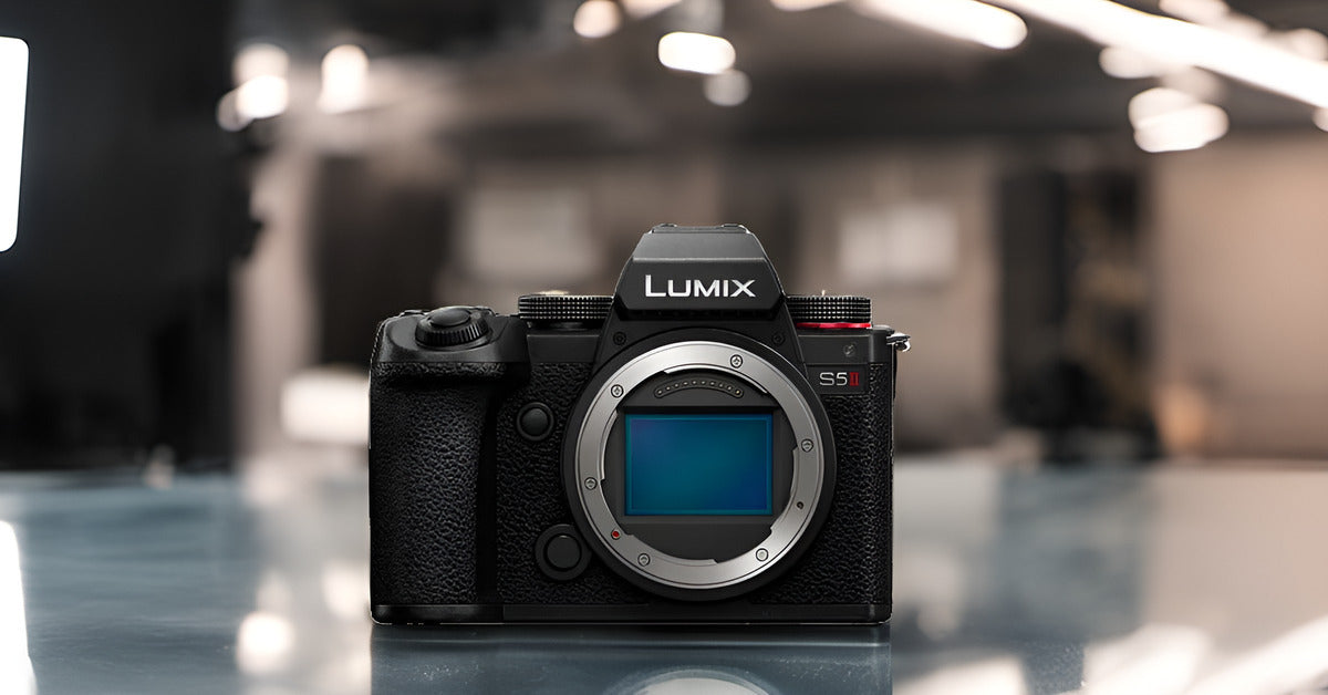 Panasonic  LUMIX S5II Hybrid 24.2MP Mirrorless Camera with 20-60mm and 85mm Mirrorless Lens Bundle