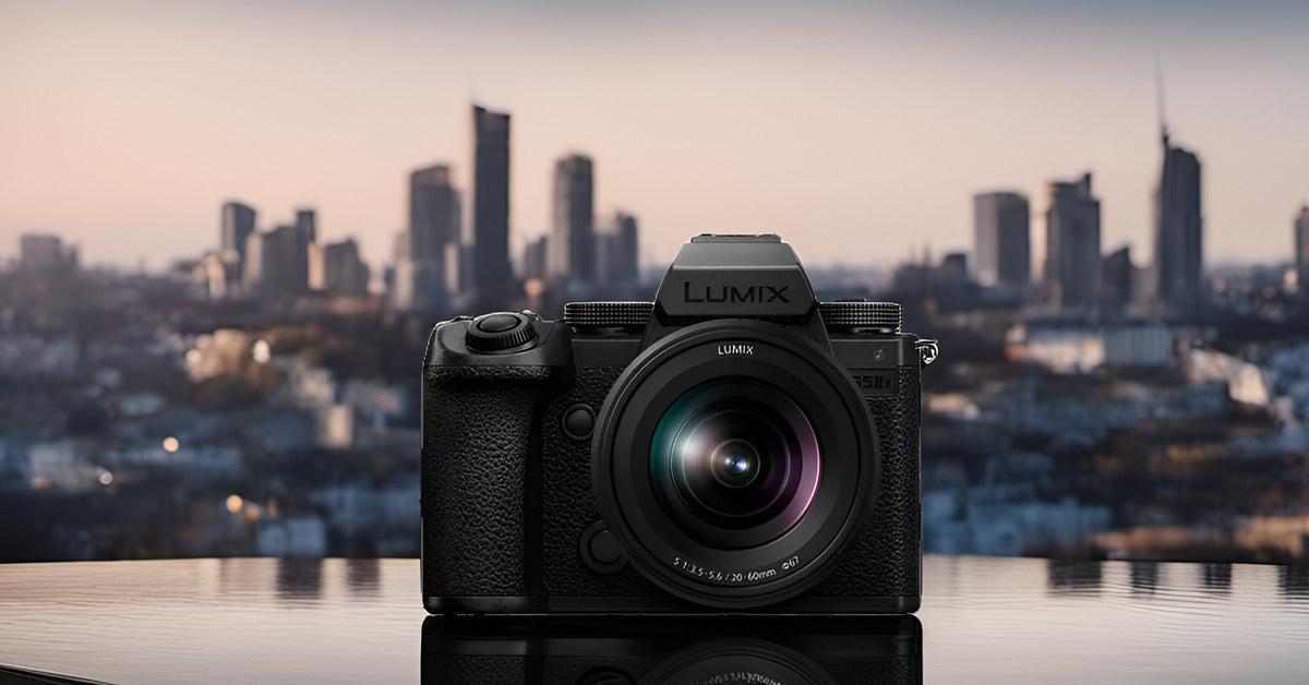 Panasonic Lumix S5 IIX 24.2MP Mirrorless Camera with 20-60mm and 85mm Mirrorless Lens Bundle