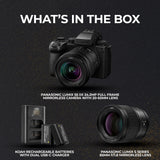 Panasonic Lumix S5 IIX 24.2MP Mirrorless Camera with 20-60mm and 85mm Mirrorless Lens Bundle