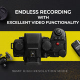 Panasonic Lumix S5 IIX 24.2MP Camera with 20-60mm, 50mm Lens and Lumix S Series 85mm Lens Bundle
