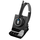 Sennheiser SDW 5065 Binaural Wireless DECT Headset for Softphone, PC and Mobile Phone (Black)
