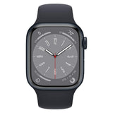 Apple Watch Series 8, 41mm GPS, Aluminum Case with Sport Band (Midnight) (Certified Refurbished)