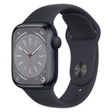Apple Watch Series 8, 41mm GPS, Aluminum Case with Sport Band (Midnight) (Certified Refurbished)