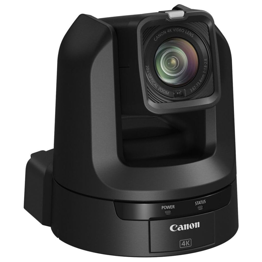 Canon CR-N300 PTZ 4K FHD Video Output Camera with CMOS Sensor and 20x Optical Zoom Lens (Black)