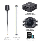 DJI O3 Air Unit Compact Video Transmission Technology with 64GB A2 MicroSD Card Bundle