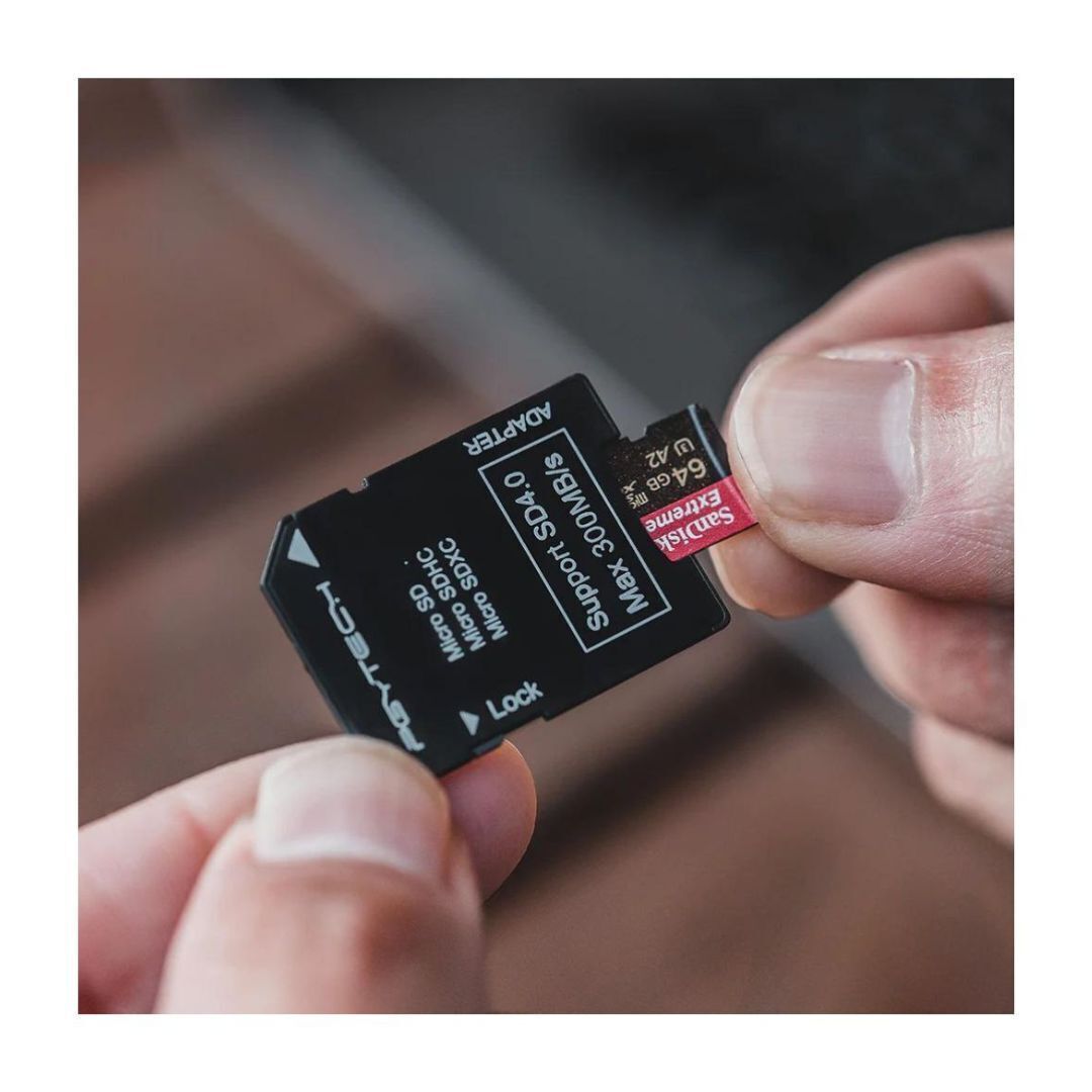 Pgytech CFexpress CreateMate Card Reader Case with Type B or SD Compatibility (Classic Black)