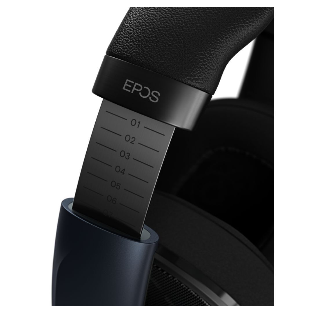 EPOS H6Pro Open Acoustic Gaming Headset with Comfortable and Durable Design (Black)