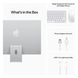Apple iMac 24-Inch Display with Apple M1 8-Core CPU, 8GB RAM, and 256GB SSD (Refurbished, Silver)