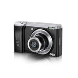 Akito Plus10 Kosher Digital Camera with 5x Optical Zoom and 5K Ultra HD (Black)